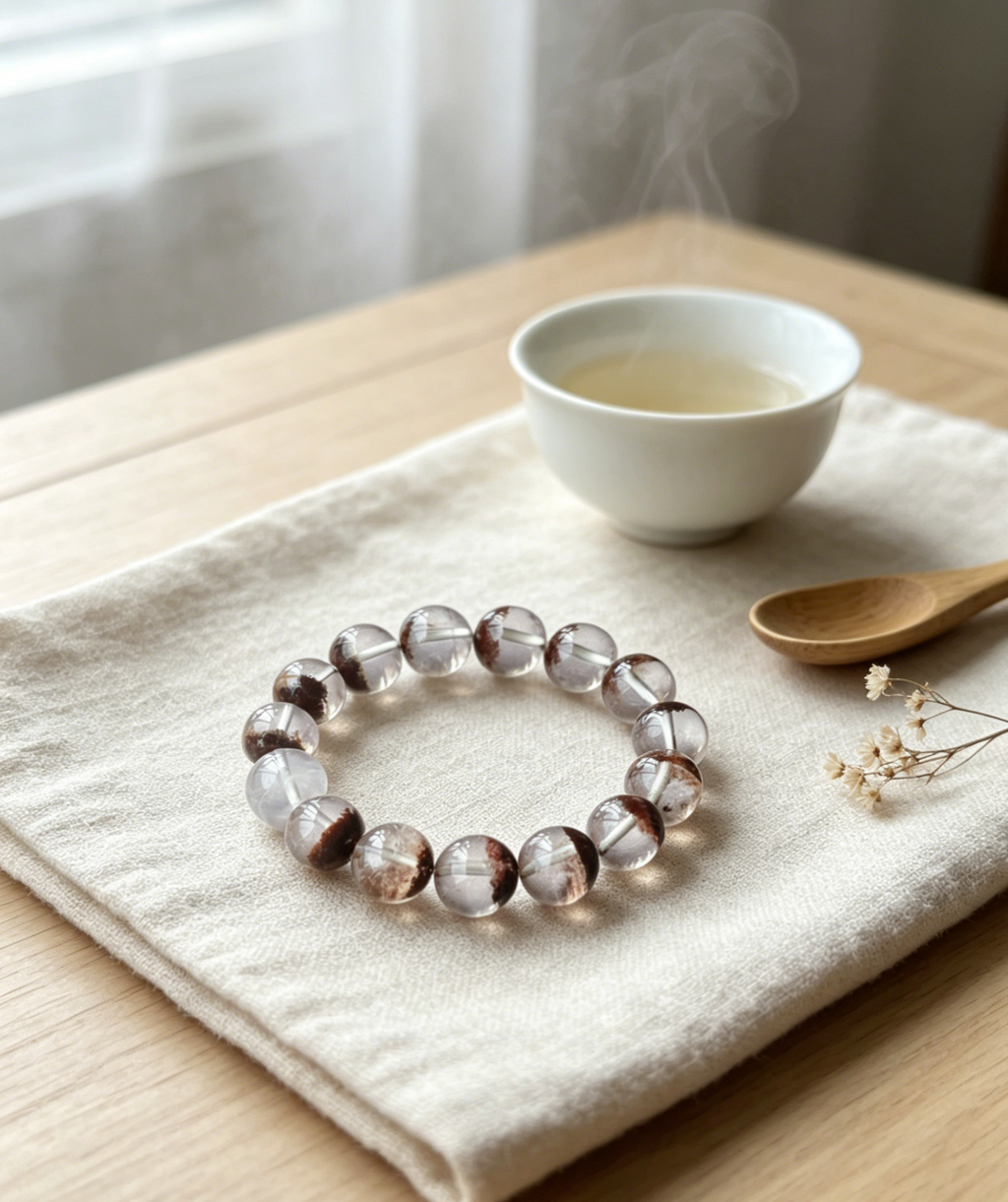 Red Phantom Quartz Bracelet