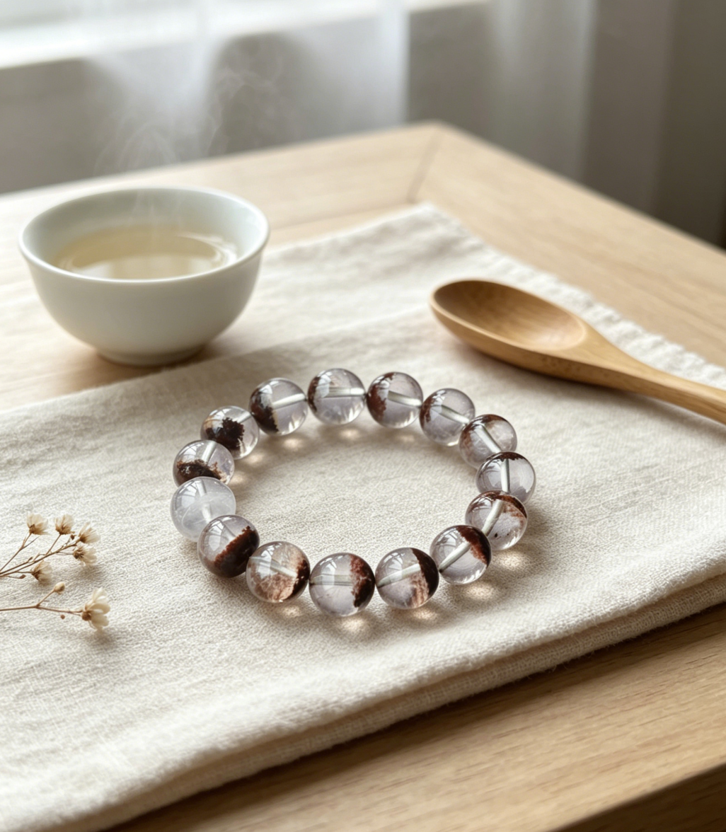 Red Phantom Quartz Bracelet