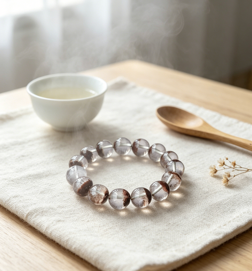 Red Phantom Quartz Bracelet