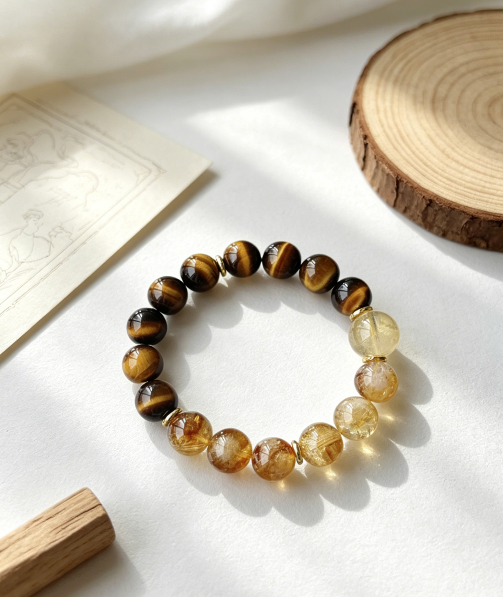 Tiger’s Eye & Yellow Citrine