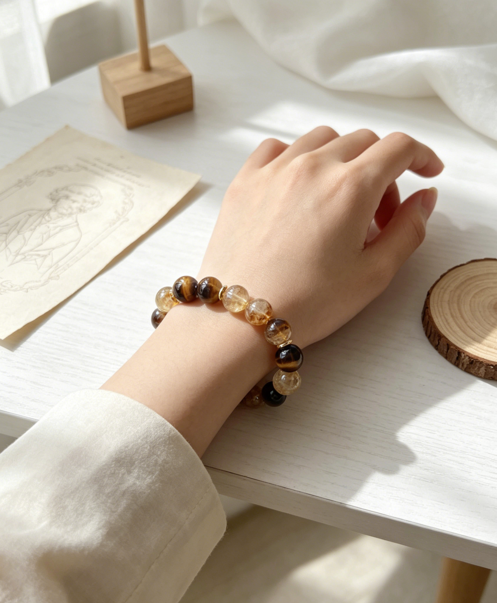 Tiger’s Eye & Yellow Citrine