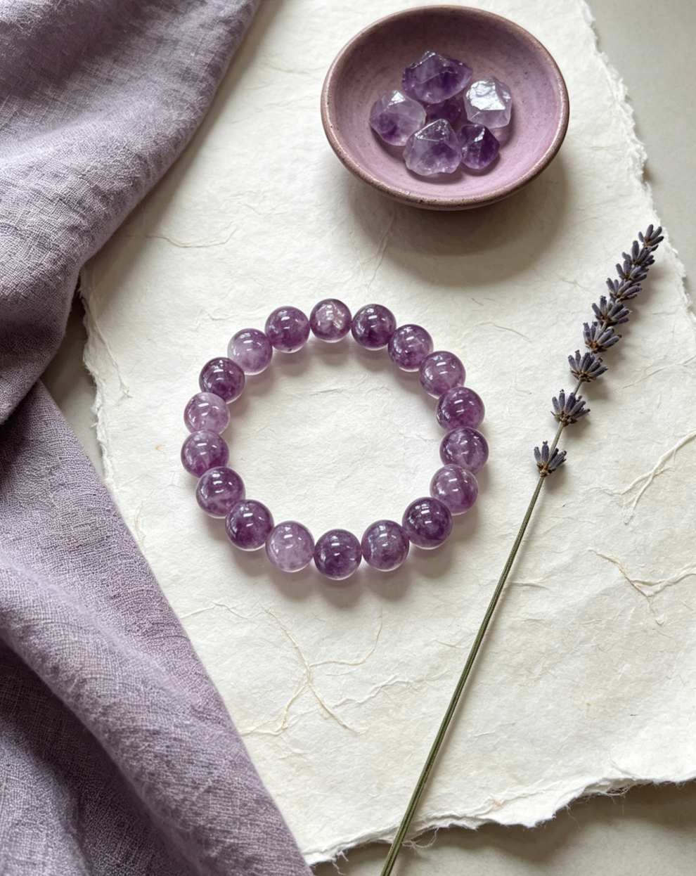 Amethyst Energy Bracelet